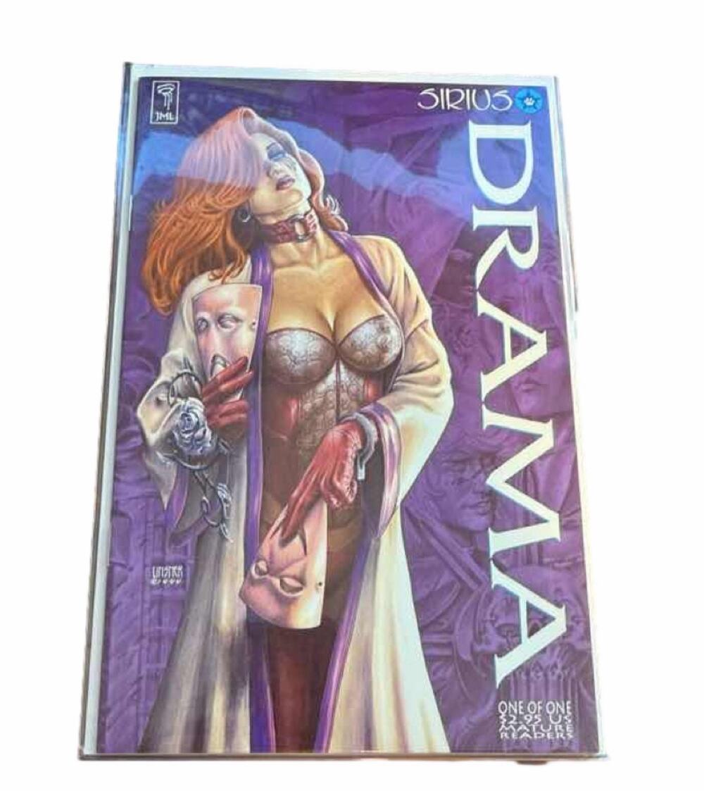 Drama Sirius Comics 1994 Joseph Michael Linsner 1st Color Dawn Appearance